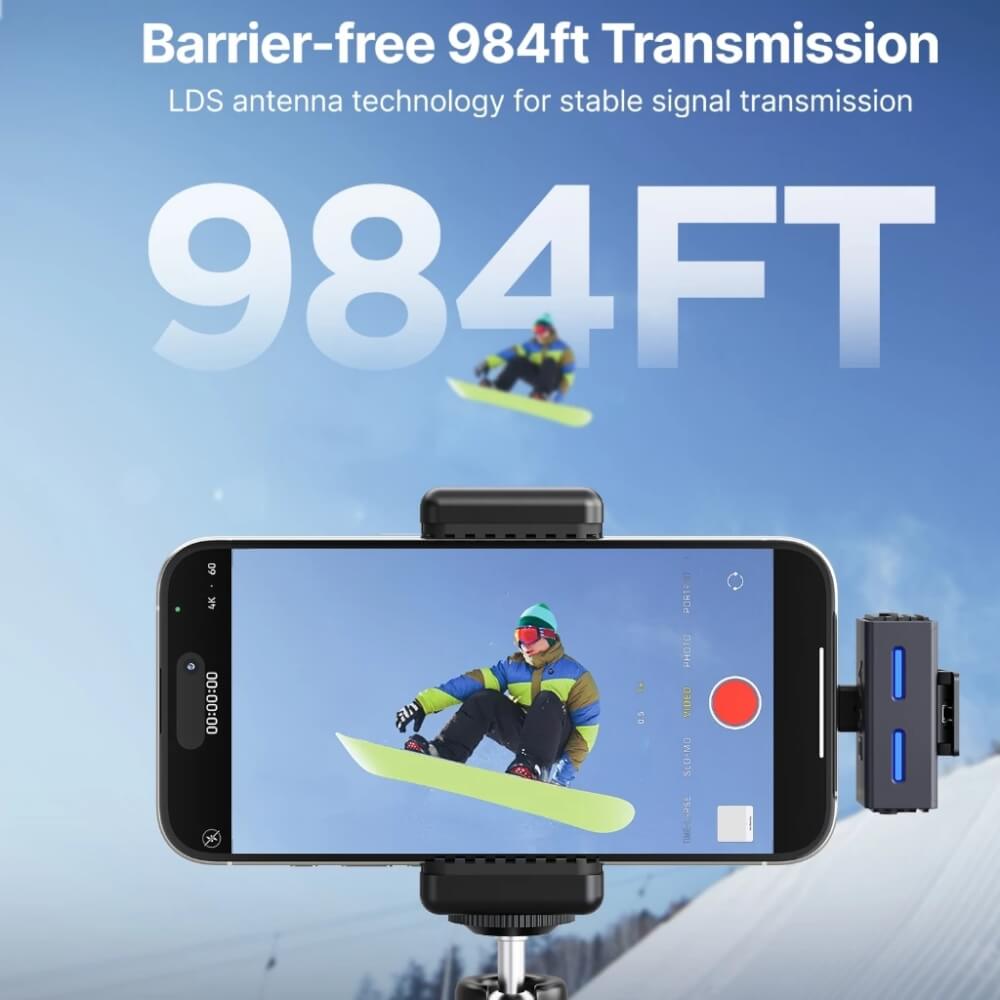 ไมโครโฟนไร้สาย BOYA MICROPHONE BOYALINK 3-02